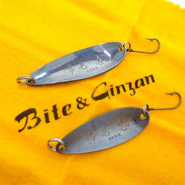 忠さんのスプーンバイト＆銀山　純銀スプーン５個セット